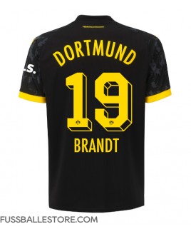 Günstige Borussia Dortmund Julian Brandt #19 Auswärtstrikot 2023-24 Kurzarm